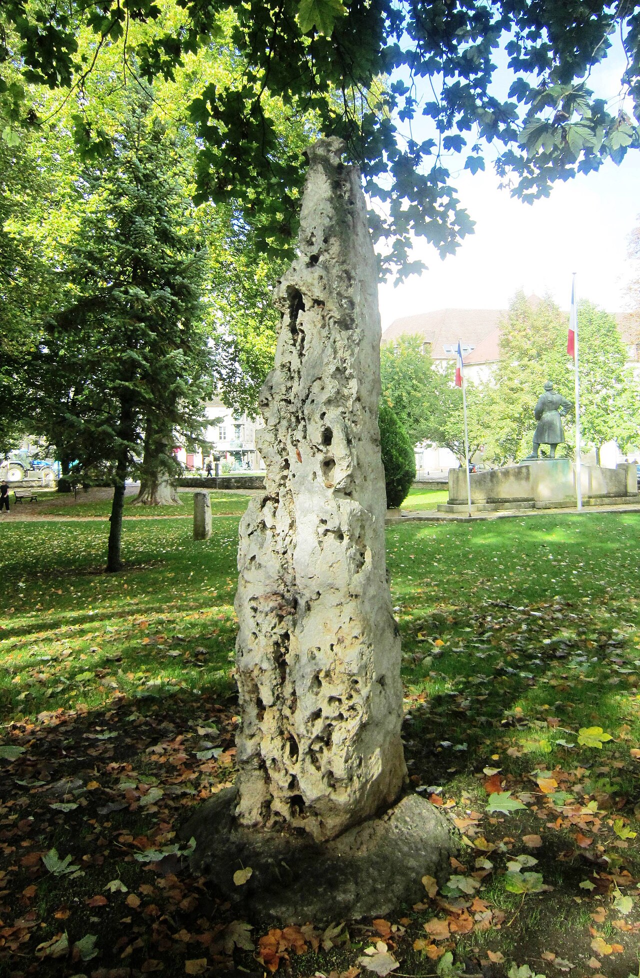 Menhir de la Grande Borne à Coulmier-le-Sec